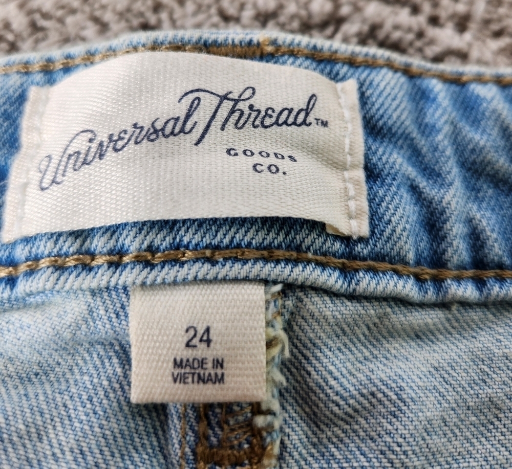 Women's Denim Maxi Skirt - Universal Thread Light Size 24 - Picture 11 of 12